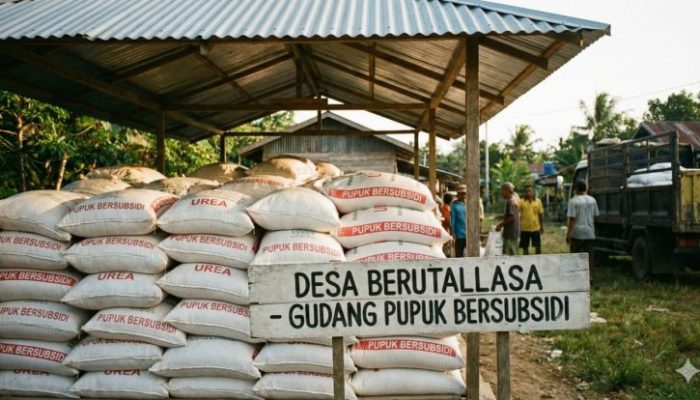 “Sudah Punya Pengecer Resmi, Tapi 60% Pupuk Subsidi Masih Dikuasai Pengecer Lama! Petani Berutallasa Teriak: Dinas Terkait Tidur!”