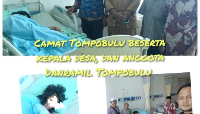 Kunjungan Peduli Camat Tompobulu Sambangi Korban Kekerasan, Desak Pelaku Ditangkap
