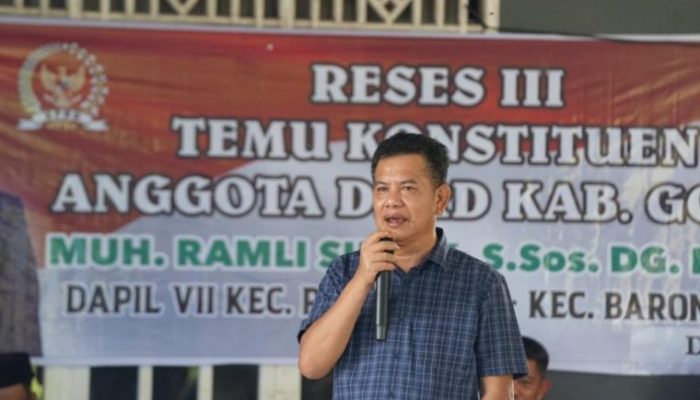 Ketua DPRD Gowa Ramli Siddik Turun Langsung Sapa Warga, Desa Kampili Kecamatan Pallangga Kegiatan Reses III