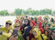 Bupati Barru Andi Ina Kartika Sari, Resmi Buka Porseni PKK 2025