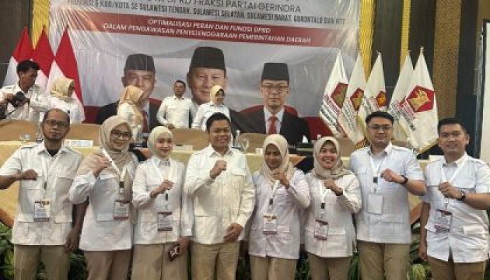 Ketua Fraksi Gerindra Bone Andi Purnamasari Amier Hadiri Bimtek Gerindra, Optimalisasi Pengawasan DPRD Penyelenggaraan Pemerintahan Daerah
