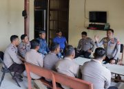 Kunjungi Polsek Tompobulu, Kapolres Gowa Berikan Arahan dan Motivasi kepada Personel