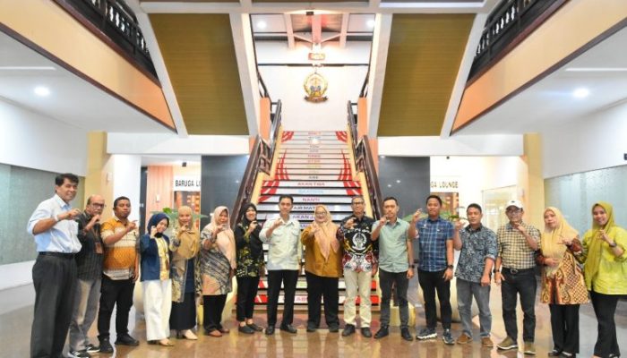 Dinas Kominfo Statistik Persandian Barru Kordinasi Intensif, Penguatan Keterbukaan Informasi Publik di Komisi Informasi Provinsi Sulsel