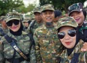 Kepala Desa Cilellang Barru Perawati H Ikuti, Retreat Kepala Desa se‑Sulawesi Selatan di Rindam XIV Hasanuddin, Gowa