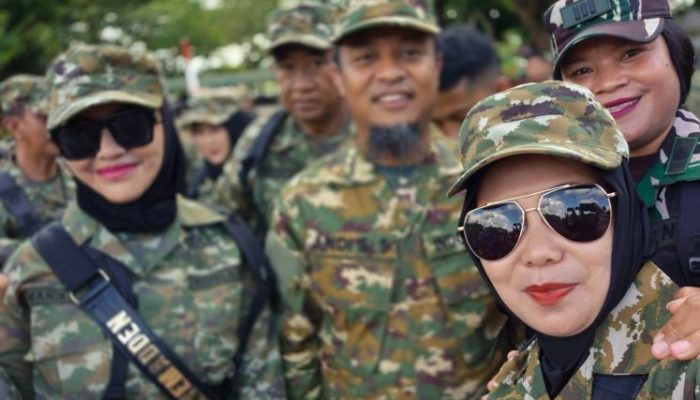 Kepala Desa Cilellang Barru Perawati H Ikuti, Retreat Kepala Desa se‑Sulawesi Selatan di Rindam XIV Hasanuddin, Gowa