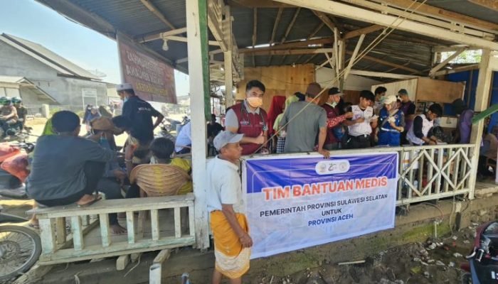 Tim Medis Sulsel Telah Layani 2.177 Pasien di Aceh Tamiang, Selama Tanggap Darurat