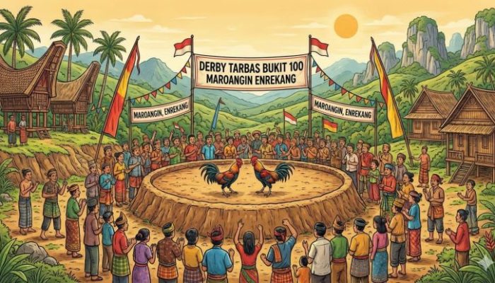 Derby Tarbas Bukit 100: Pesta Sabung Ayam di Enrekang Resahkan Warga, Kapolres Lempar Tanggung Jawab Ke Kasat