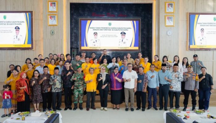Ramah Tamah Pemkab Barru Bersama Umat Kristiani, Apresiasi Atas peran Aktif Jaga Kestabilan Kedamaian Daerah 