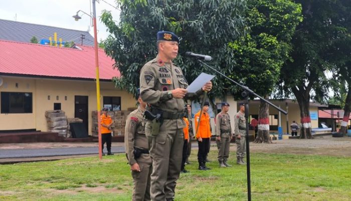 Batalyon B Pelopor Satuan Brimob Polda Sulsel, Gelar Latihan Gabungan Antisipasi Bencana Alam