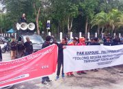 Lembaga Adat Mornene Demo di Polda Sultra Tuntut Keadilan atas Dugaan Kriminalisasi Raja Moronene Rumbia ke-VIII
