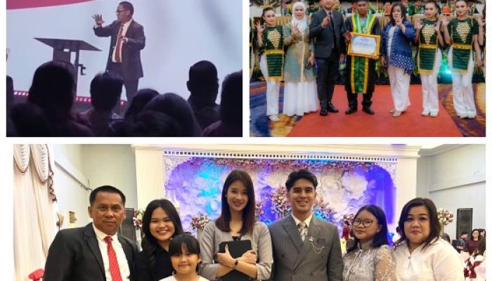 Daud Topa’a, S.Sos.,MM, Dirigen Indonesia Raya Rededikasi Gereja Bethany Kendari