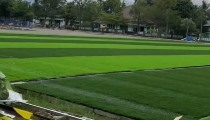 Progres Pembangunan Lapangan Gaspa Palopo Hampir Rampung, Gubernur Sulsel Harap Jadi Wadah Anti Mager 