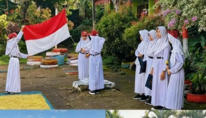 SD Center Malakaji Tompobulu, Gelar Upacara Bendera di Hari Pertama Sekolah