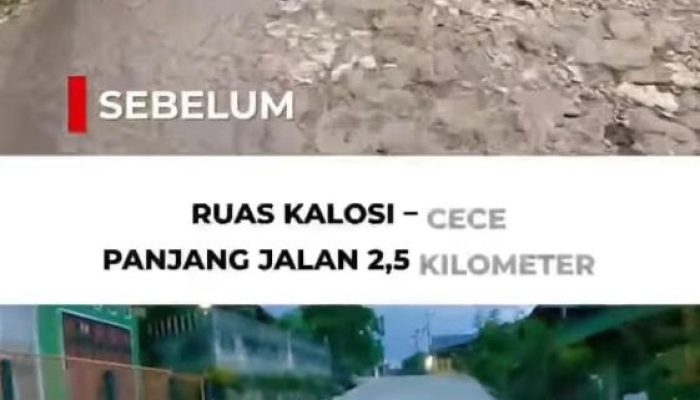 Dua Ruas Jalan di Enrekang Diperbaiki Berkat Bantuan Keuangan Pemprov Sulsel, Andi Sudirman: Manfaatnya Dirasakan Masyarakat 