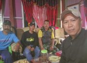 Ngopi Darat Penuh Makna, Anggota GRIB Jaya dan Jurnalis Media Online Faktual Net di Tonrorita Biringbulu 