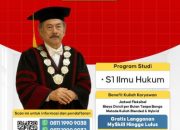 STIH Prof Gayus Lumbuun Buka Pendaftaran Mahasiswa Baru Program Perkuliahan Karyawan TA 2025/2026