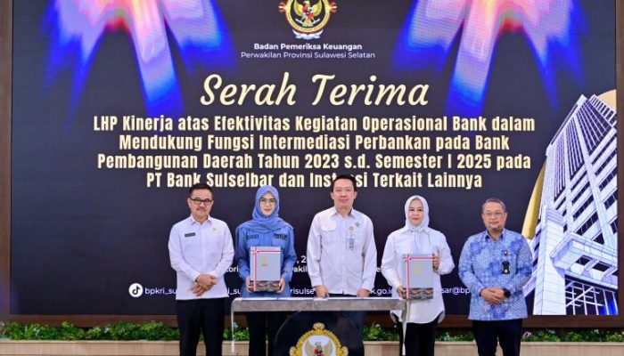 Wagub Sulsel Tegaskan Penguatan, Fungsi Intermediasi Bank Sulselbar