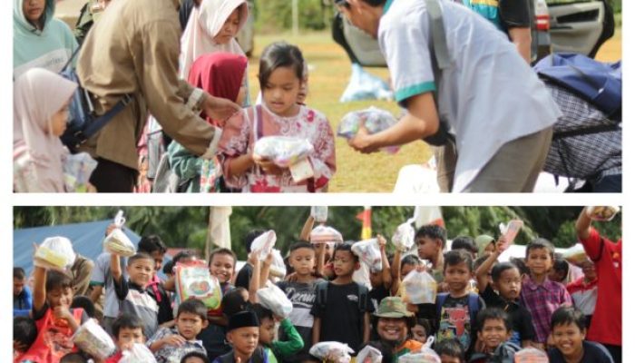 Relawan Wahdah Peduli asal Bulukumba Gelar Trauma Healing Anak Korban Banjir Aceh Tamiang