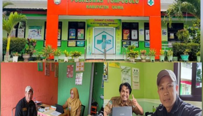 Jalin Silaturahmi antar Media dan Dinas Kesehatan (PKM) Tompobulu Kabupaten Gowa