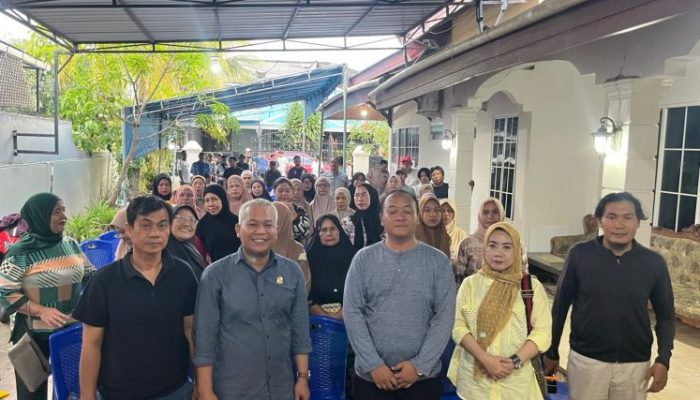 Reses di Punggaloba, Sudarmanto Saeka Janji Drainase Jalan Budi Utomo Diprioritaskan