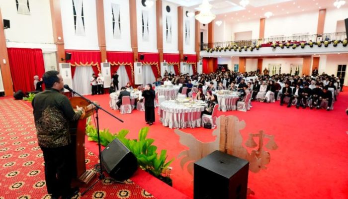 Terima Ratusan Mahasiswa Hukum, Gubernur Sulsel Sambut Baik Ajang ALSA NMCC Piala Mahkamah Agung XXVI