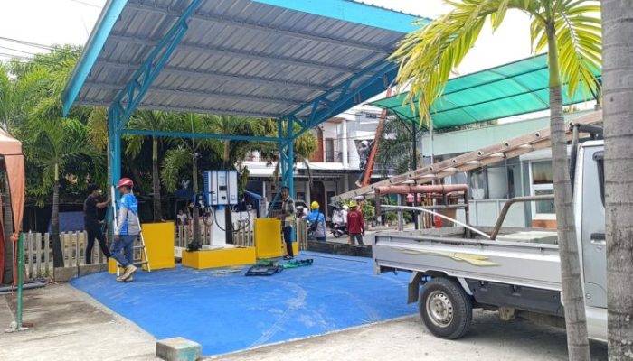 Gak Perlu Gabut Lagi! Di Lagota Cafe Dan Resto Parepare, Bisa Isi Daya Mobil Listrik Sambil Makan, Nge-gym, dan Ngopi Ganteng