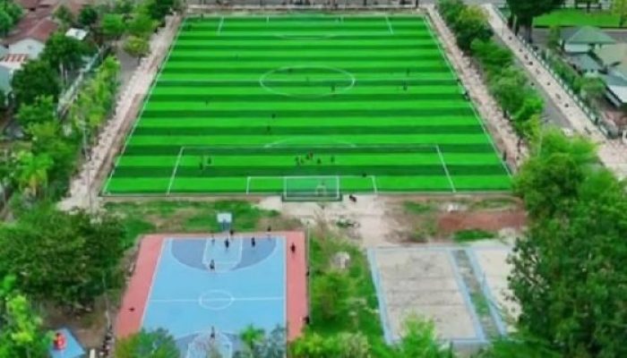 Lapangan Gaspa Palopo Rampung, Gubernur Sulsel: Semoga Jadi Sarana Pola Hidup Sehat Warga
