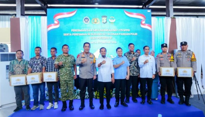 Presiden RI Resmikan 1.179 SPPG, Gubernur Sulsel Apresiasi Kontribusi Polri Bantu Ketahanan Pangan Rakyat