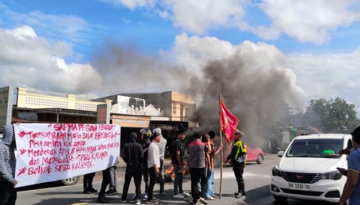 SAPMA PP Gowa Kecam Dugaan Premanisme Dalam Aksi Damai DI SPBU Kalampa Takalar, Siap Gelar Aksi  Lebih Besar  DI PERTAMINA Makassar