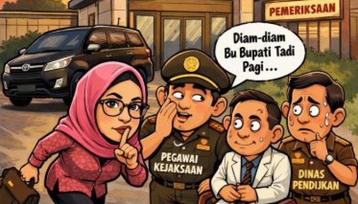 Heboh! Bupati Gowa “senyap” datangi Kejari pagi-pagi, ada skandal besar di balik beasiswa?