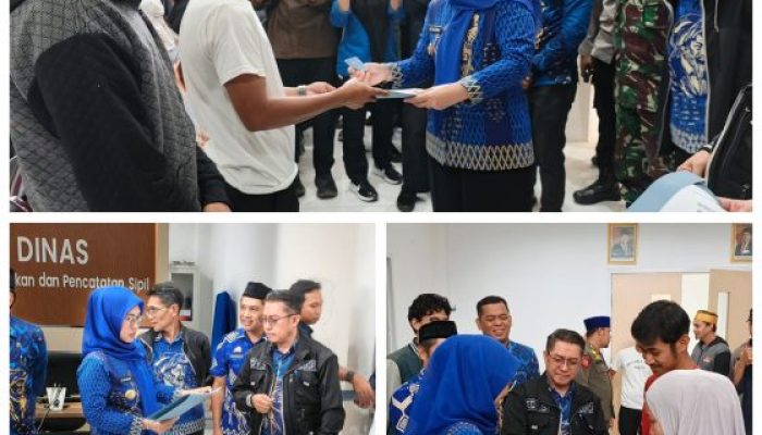 Pelayanan Dukcapil Pemerintah Kecamatan Tompobulu Gowa, Tetap Berjalan Lancar, Disaat kedatangan Ibu Bupati Gowa