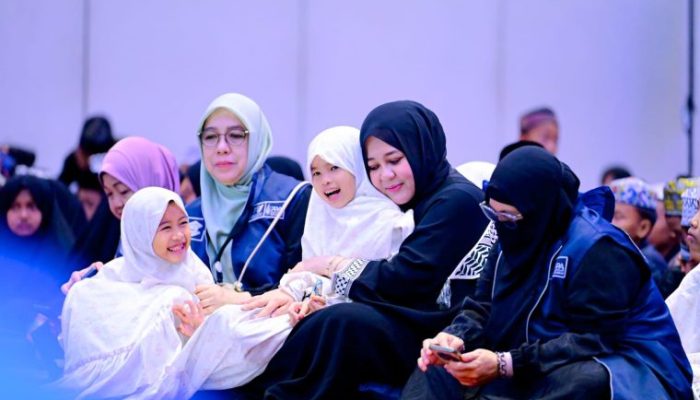 Dikenal Peduli Kemanusiaan, Fatmawati Rusdi Dikukuhkan jadi Bunda Anak Yatim
