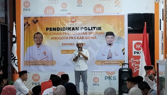 DPD PKS Gowa Gelar Khotamul Qur’an Tingkat Pratama dan Pelopor, Perkuat Pembinaan Spiritual Kader