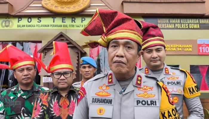 Kapolda Sulsel Terkesan Pos Adat Gowa: Fasilitas Lengkap, Pemudik Dimanjakan