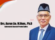 Jejak Pengabdian Sekda Sultra Asrun Lio dalam Tiga Fase Kepemimpinan Daerah