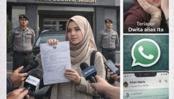 Dwita Alias Ita Kembali Dilaporkan  ke Ditreskrimsus Polda Sulsel Terkait Dugaan penipuan Online Via Whatsapp