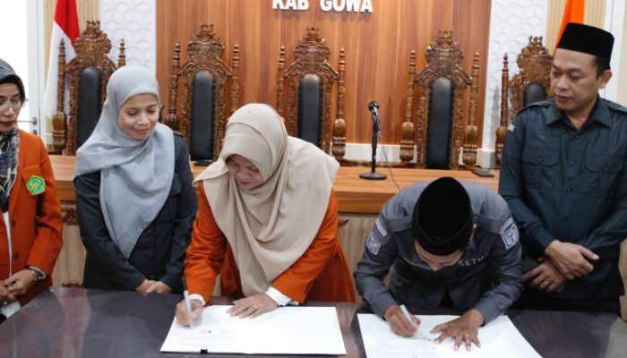 Perkuat Konsolidasi Demokrasi, Bawaslu Gowa dan Institut Aisyiyah Sulawesi Selatan Jalin Kerja Sama Strategis