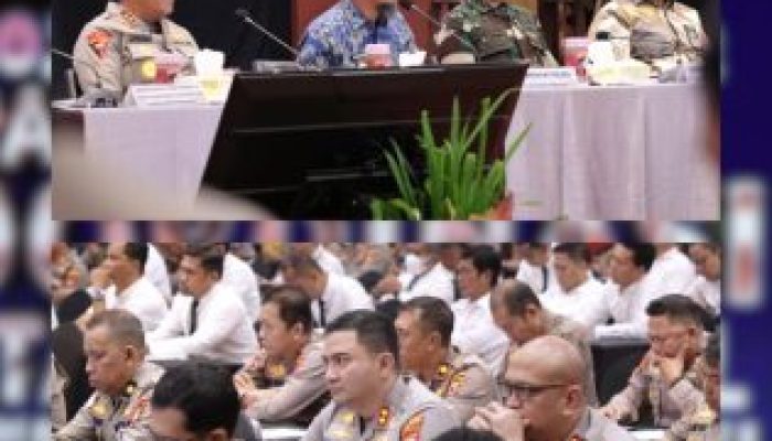 Sinergi Lintas Sektoral, Kapolres Gowa Hadiri Rakor Opsnal 2026 Bersama Forkopimda Sulsel