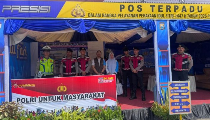 Pastikan Keamanan Wilayah, Perintis Presisi Polres Gowa Sambangi UMKM dan Pos Pam Ketupat 2026