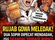 Bupati Gowa Bungkam, Dua Sopir Dipecat Saat Isu Skandal Asmara Beredar