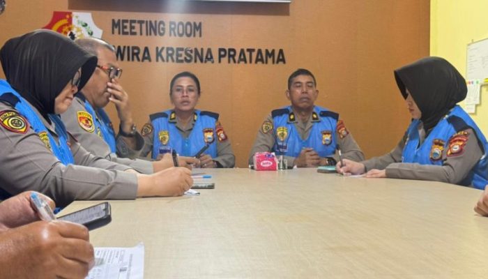 Polres Gowa Gelar Rapat Pembentukan dan Pembekalan Panitia Penerimaan Anggota Polri TA 2026