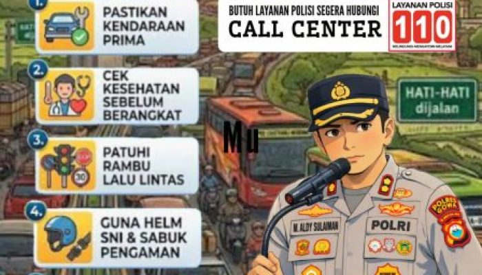 Kapolres Gowa Imbau Pemudik Utamakan Keselamatan Jelang Lebaran 2026