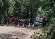 Setiap Hari Nyaris Celaka”: Jalan Poros Bungaya–Malakaji Dituding Dianaktirikan, Warga Murka