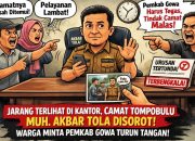 Jarang Terlihat di Kantor, Camat Tompobulu Muh. Akbar Tola Disorot, Warga Minta Pemkab Gowa Turun Tangan