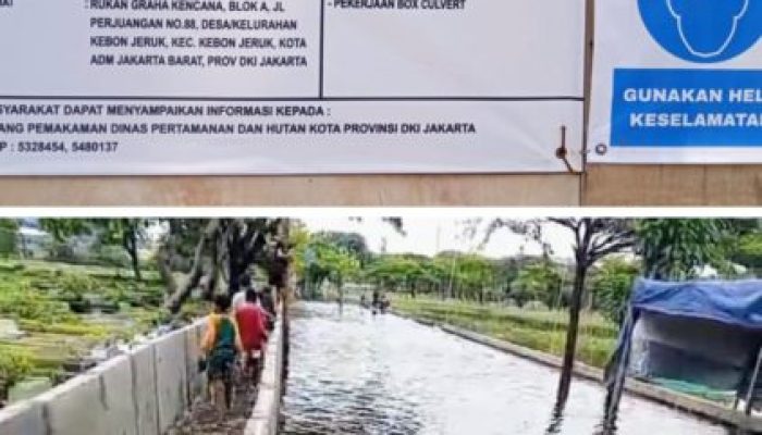 Warga Pengguna TPU Budhidarma Semper Timur Jakut Bingung! Dengan Proyek Penataan Dinas Tamhutkot DKI Jakarta