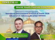 Sosialisasi International Festival of Youth 2026 Rusia