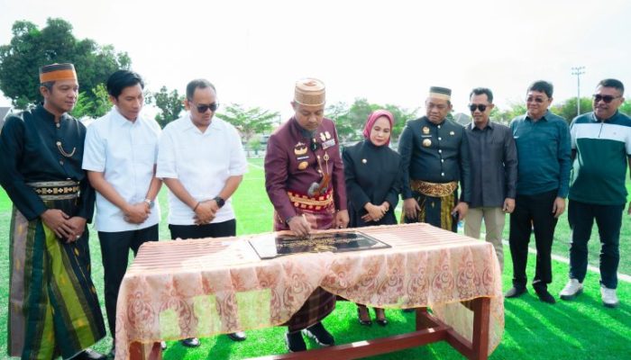 Resmikan Lapangan Gaspa, Gubernur Sulsel Dorong Semangat Olahraga Warga Palopo