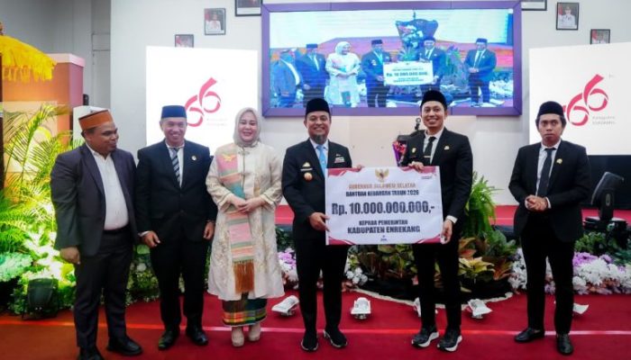 Di Hari Jadi Enrekang ke-66, Gubernur Sulsel: Enrekang Harus Tumbuh lewat Pertanian dan Infrastruktur