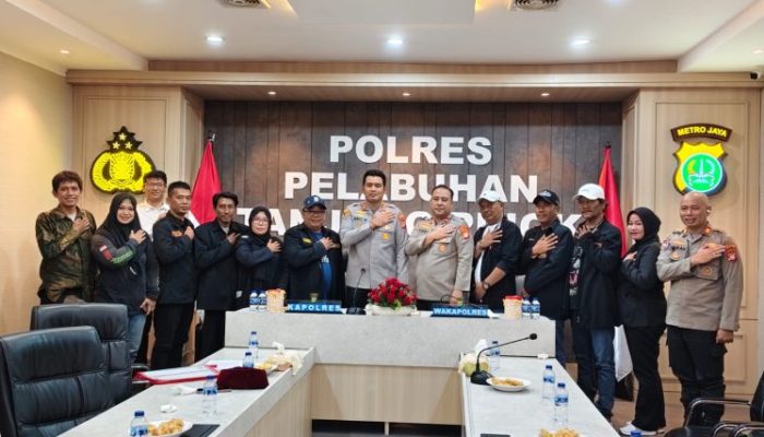 Potensi Masyarakat DPC PPBNI Jakarta Utara Sowan Ke Mapolres Pelabuhan Jakarta Utara