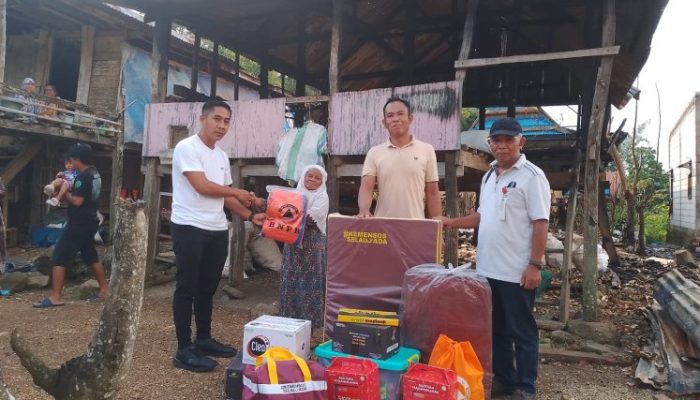 Kebakaran Rumah Panggung di Kelurahan Tonrorita, Kerugian Capai Rp150 Juta